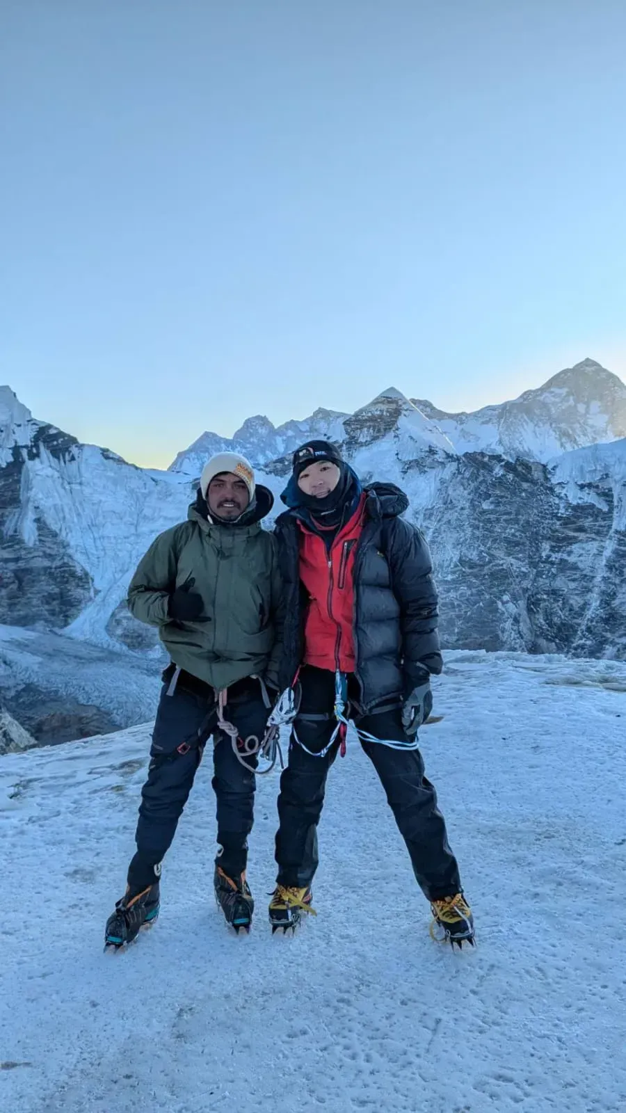 アイランドピーク登山